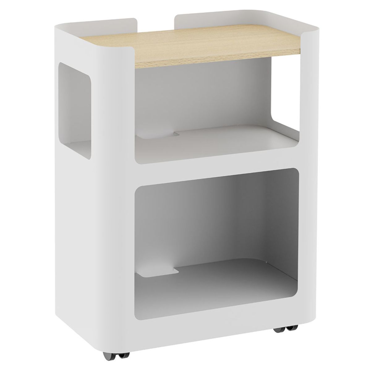 法人様限定 アールエフヤマカワ オフィス家具 事務所備品 スチール オープンワゴン RFOWG-3