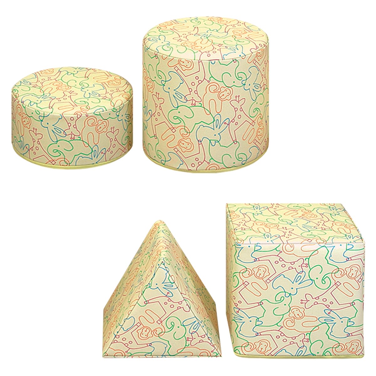 法人様限定 高田ベッド キッズ家具 キッズマット メディカル家具 クッション キッズプレイセット TB-1229