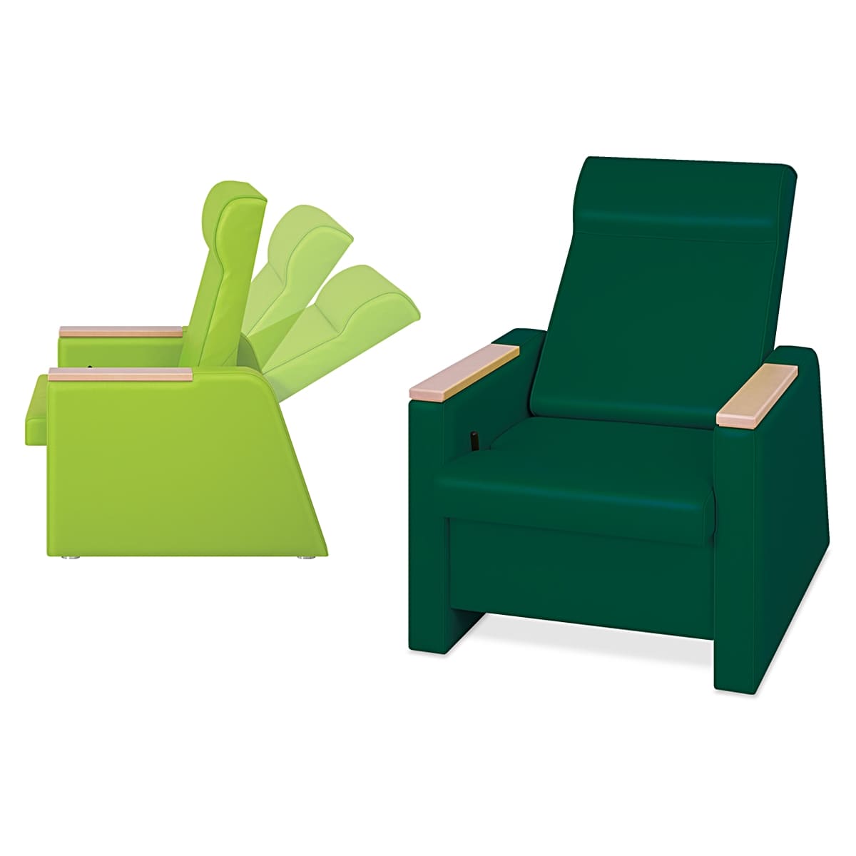 法人様限定 高田ベッド メディカル家具 メディカルチェア HCリクライチェアー TB-1452