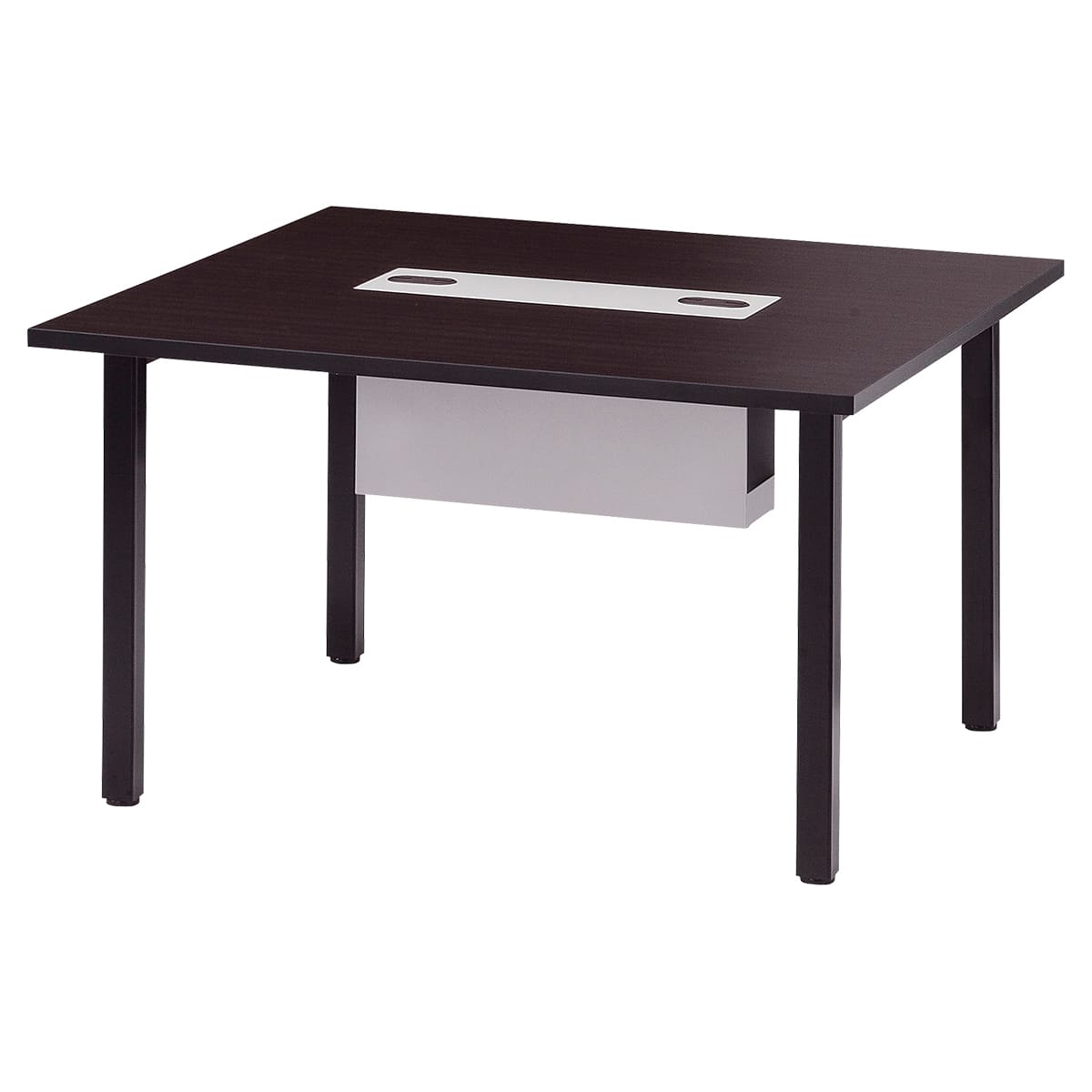 法人様限定 藤沢工業 ミーティングテーブル TOB-Cテーブル 配線ボックス付 [2]