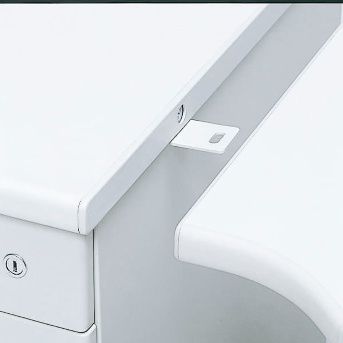 法人様限定 藤沢工業 デスク F50JTL ジョイントテーブル サイド用