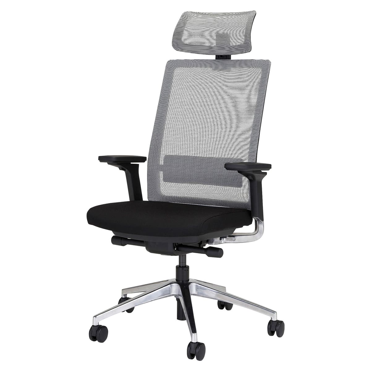 法人様限定 藤沢工業 椅子 オフィスチェア OCV21SF ヘッドレスト付 [2]