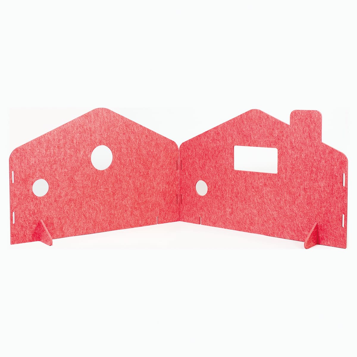 法人様限定 トッケン キッズ家具 キッズ備品 フェルトのパーテーション 2枚組