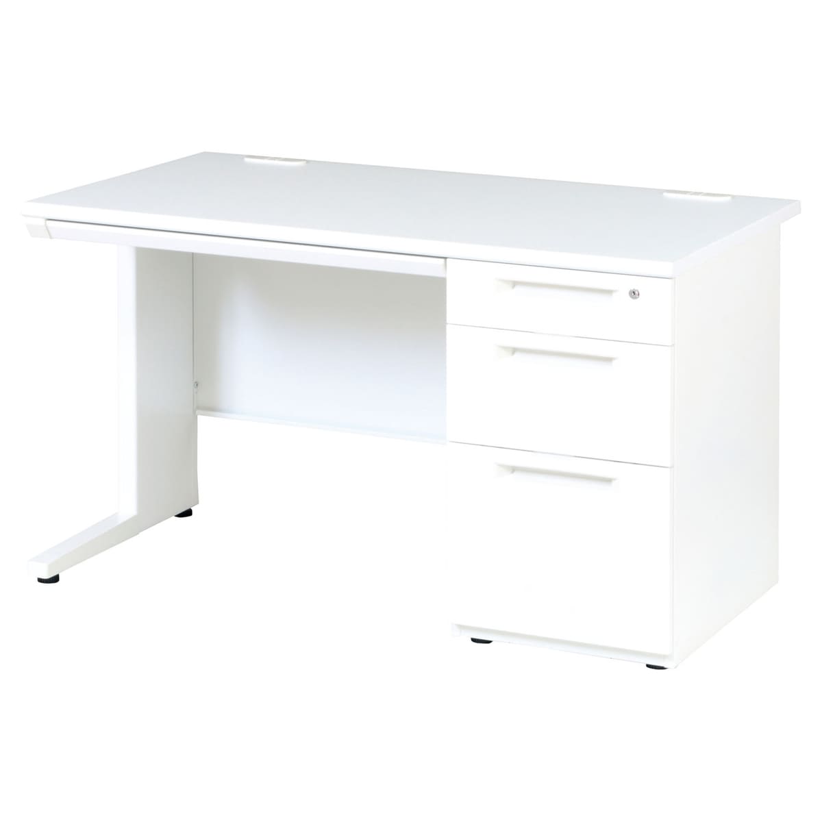 法人様限定 弘益 テーブル LDCデスク 片袖机（3段）