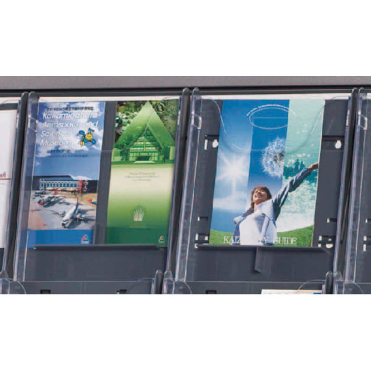 法人様限定 弘益 オフィス家具 事務所備品 KP-C105 パンフレットスタンド アジャスタータイプ [3]