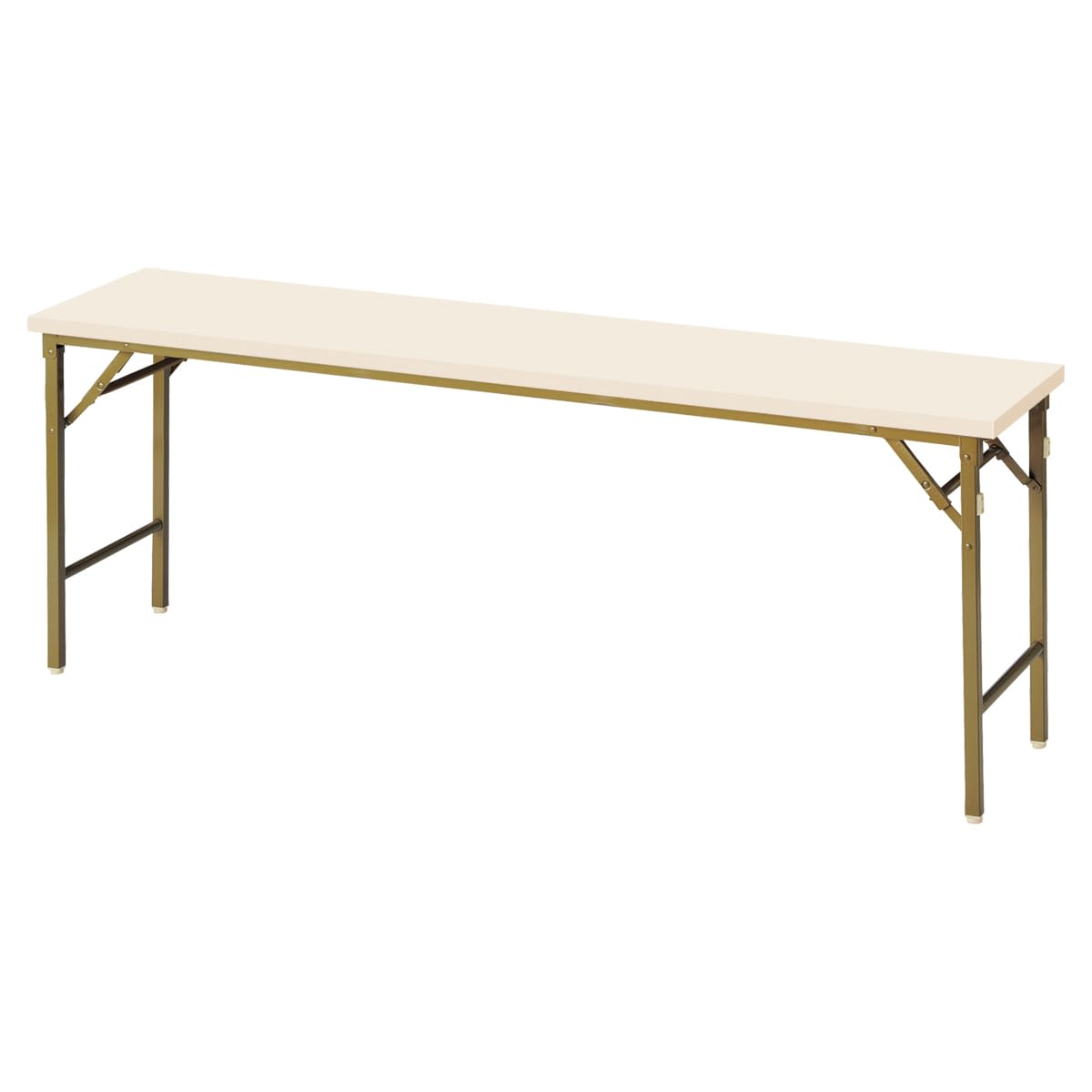 法人様限定 弘益 ミーティングテーブル WL ワイドクランク脚テーブル 共張エッジ 棚無