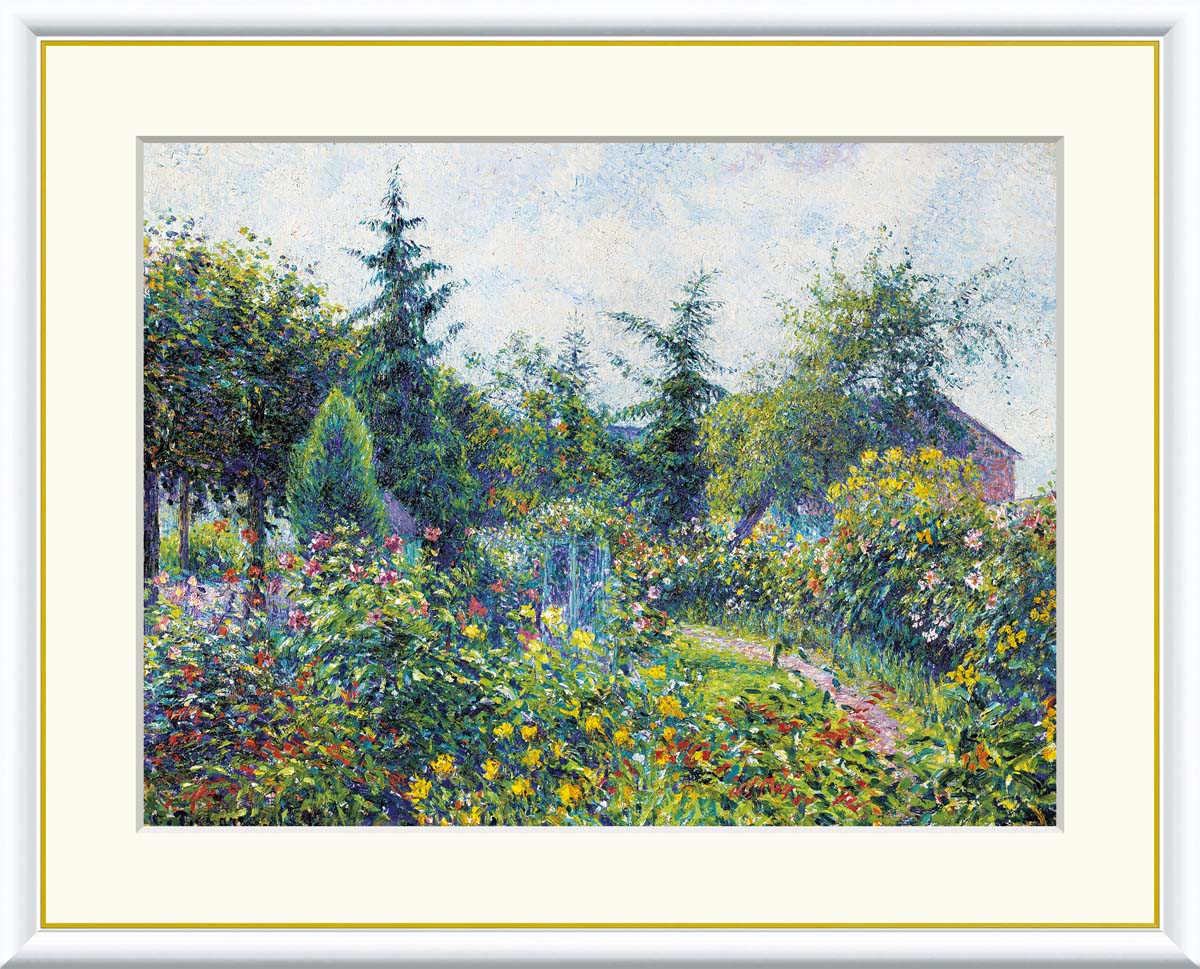 Rakuten - 絵画 インテリア 部屋 玄関に飾る絵画 風水 インテリア アートパネル 額入り ピサロ 印象派 風景画 開運画 52×42cm 壁掛け 絵 額入り リビング アートポスター おしゃれ 壁飾り 新築祝い プレゼント 友人 額絵 金運 ライジング