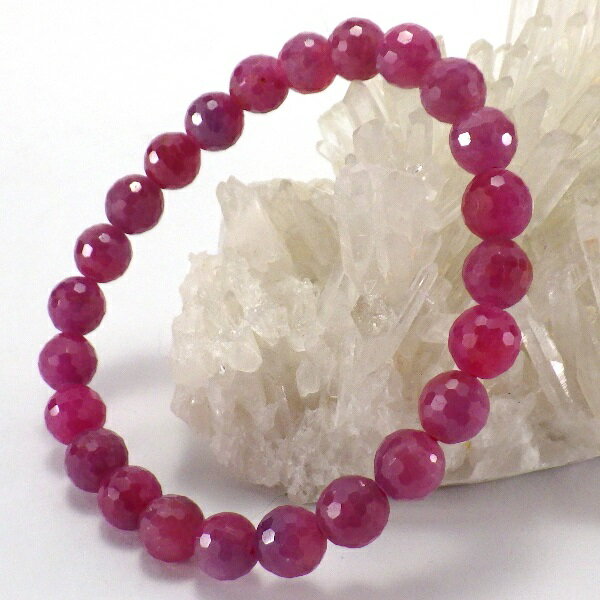 ルビー 7月誕生石 恋愛 恋愛運 ブレスレット 天然石 パワーストーン メンズ レディース 通販 風水グッズ 開運祈願 風水火山 風水 2026 鉱物 【AA級...