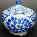 \26日まで!10%OFFクーポン/ 陶器 中国 香炉 蛸唐草 たこ 唐草 模様 かわいい インテリア 開運グッズ 風水グッズ 通販 風水 2025 ポイント消...