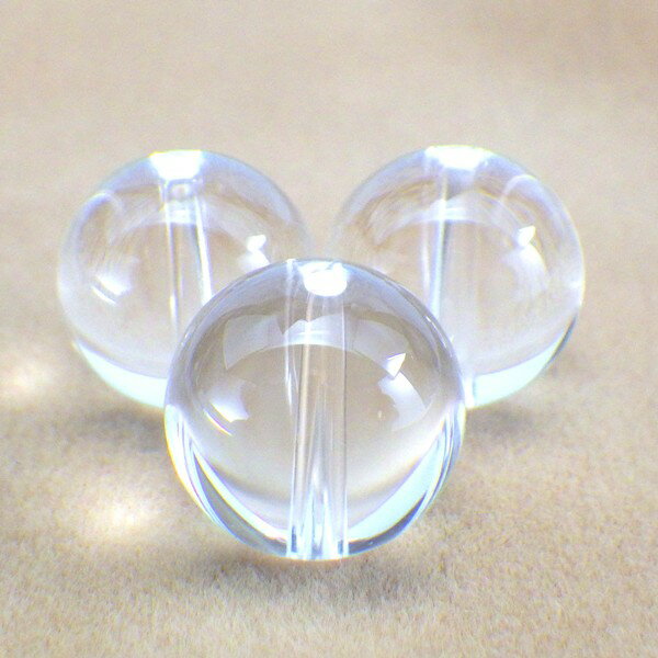 パワーストーン 水晶 バラ売り 天然石 粒売り 丸玉 ハンドメイド パーツ ...