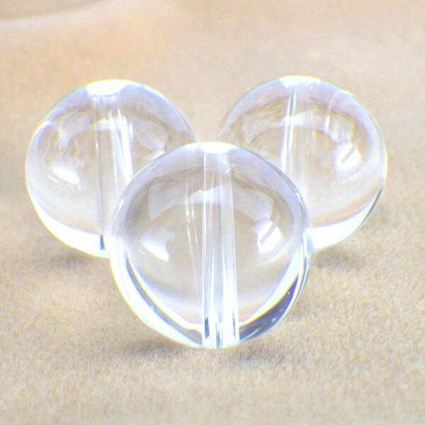 パワーストーン 水晶 バラ売り 天然石 粒売り 丸玉 ハンドメイド パーツ ...