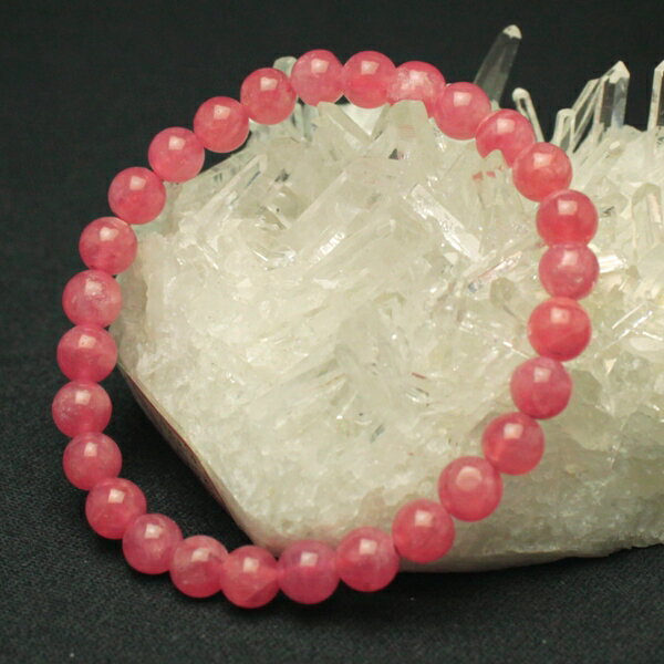インカローズ 7月誕生石 ブレスレット 石 ロードクロサイト 天然石 パワーストーン メンズ レディース 通販 ピンク色の石 恋愛運 開運祈願 風水火山 風水 ...