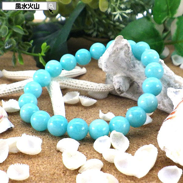 アマゾナイト ブレスレット 通販 パワーストーン 天然石 レディース メンズ 風水グッズ 開運祈願 風水火山 風水 2026 鉱物 【AAA級アマゾナイトブレス...