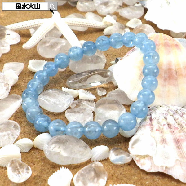 パワーストーン 3月誕生石 アクアマリン ブレスレット 石 天然石 恋愛 レディース メンズ 通販 開運祈願 風水グッズ 風水火山 風水 2026 鉱物 【AA...