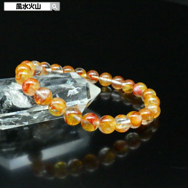 オーロラクォーツ ブレスレット 天然 ライモナイトインクォーツ パワーストーン 天然石 メンズ レディース カラーストーン 通販 開運祈願 風水グッズ 風水火山...