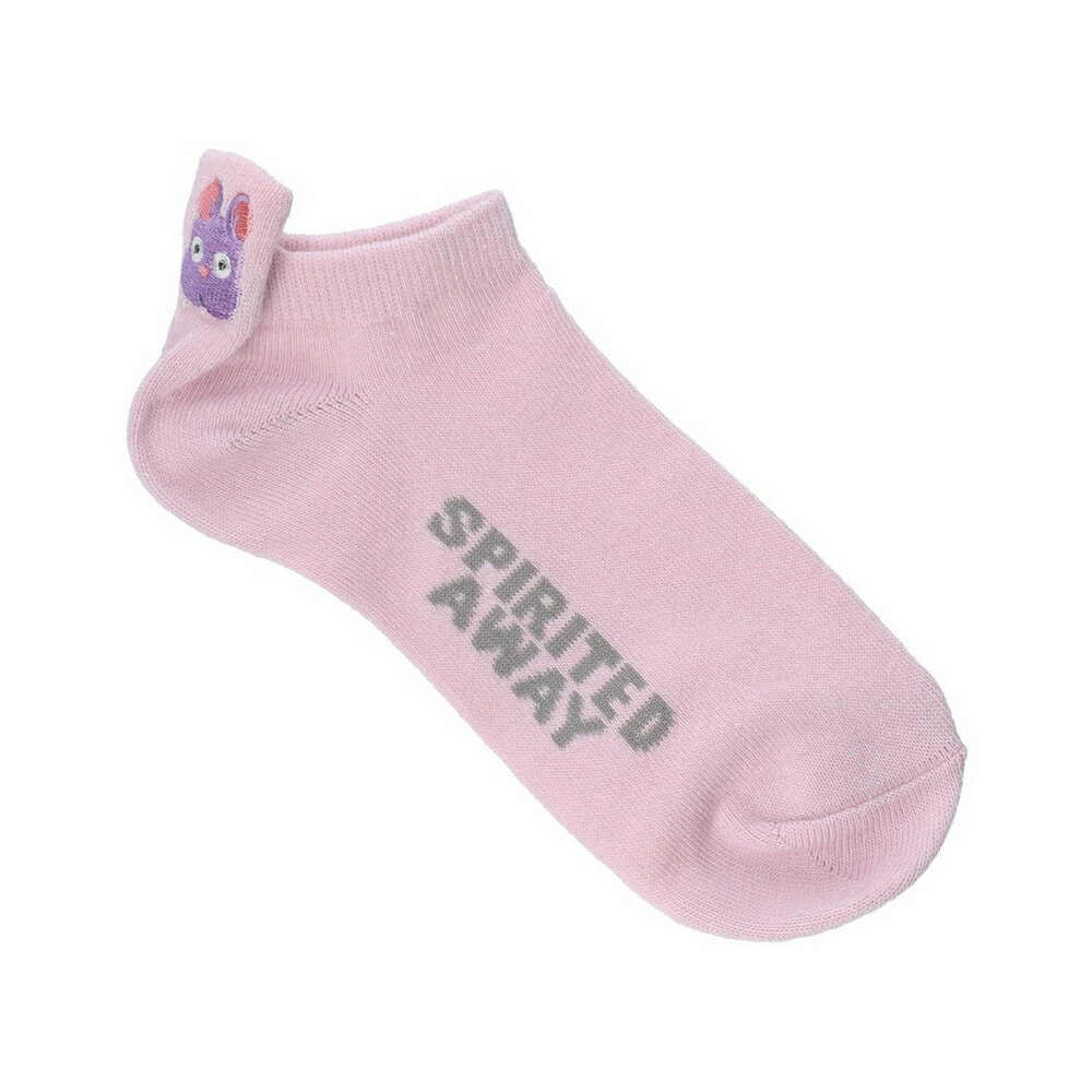 千と千尋の神隠し スニーカーソックス 靴下 踵刺繍 坊ネズミ 23-25cm