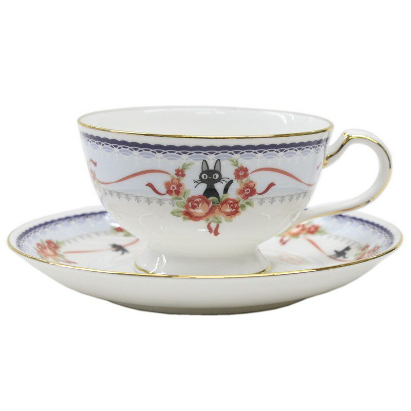 Noritake 魔女の宅急便　ティー・コーヒー碗皿 ブルー MJ97221/H613L