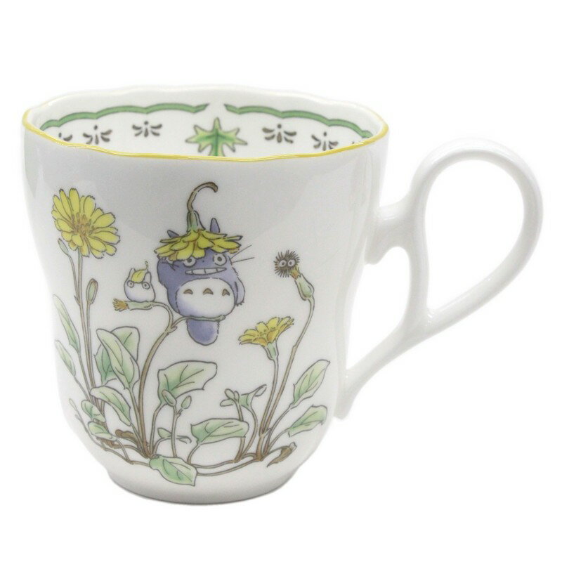 Noritake となりのトトロ マグカップ 黄色花帽子 TT97855/4924-7