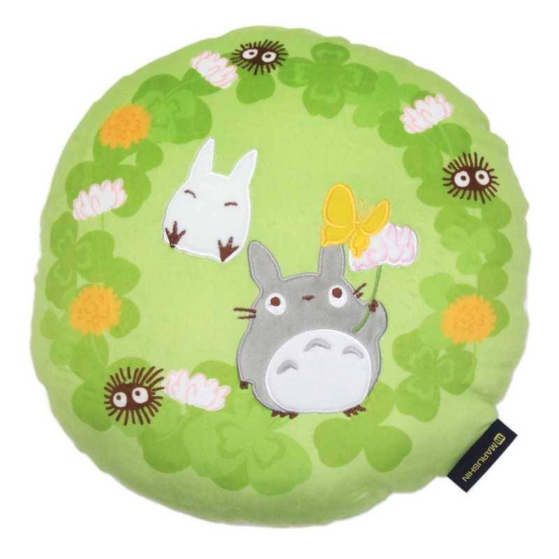 となりのトトロ クッション クローバーとお花のサムネイル