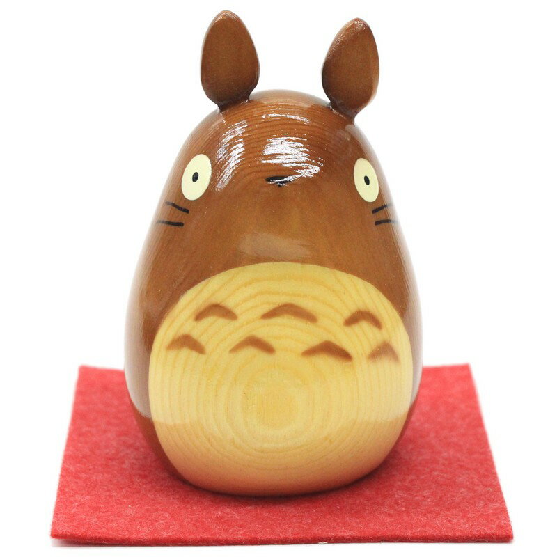 となりのトトロ 木彫りのトトロ ブラウン
