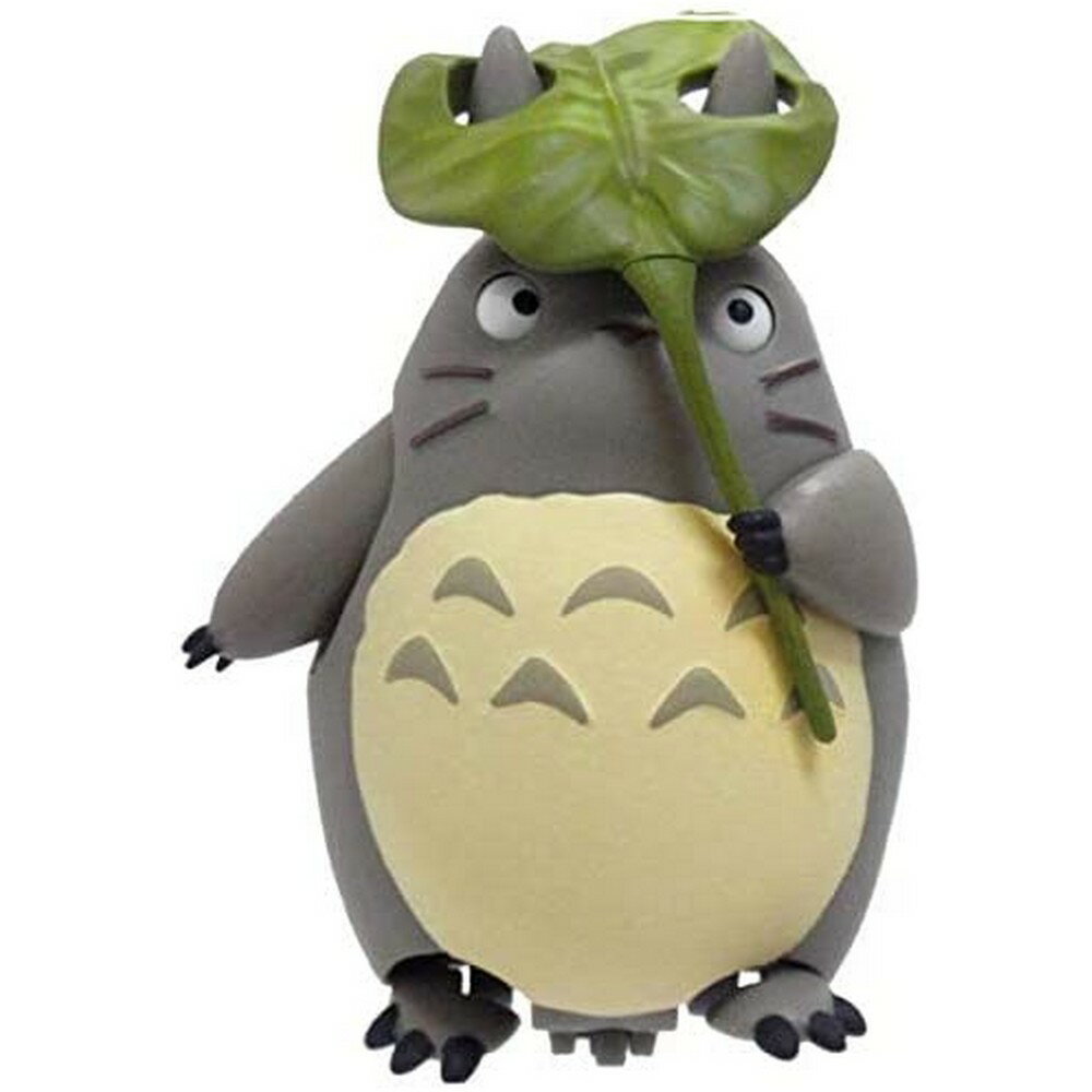 となりのトトロ プルバックコレクション はっぱ傘をもった大トトロ PBC-15B