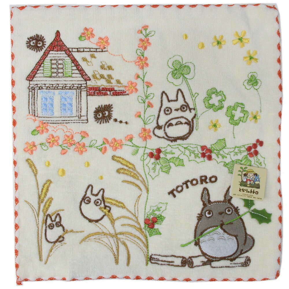 となりのトトロ ミニタオル 花ごよみ