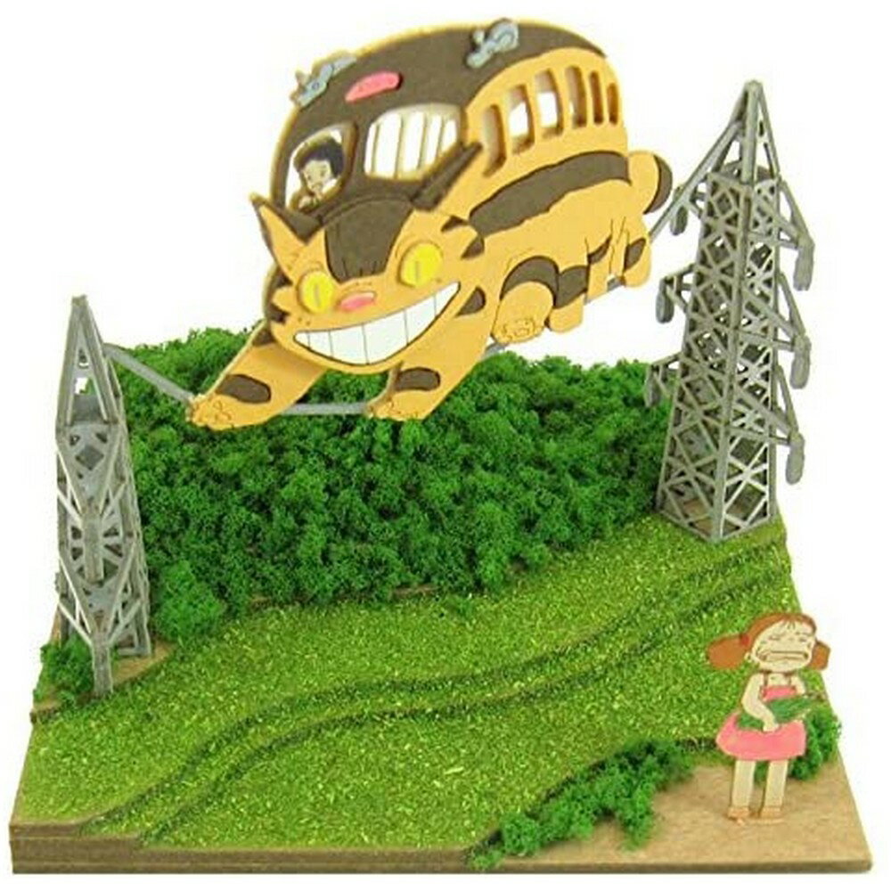 となりのトトロ みにちゅあーとキット スタジオジブリmini メイとネコバス