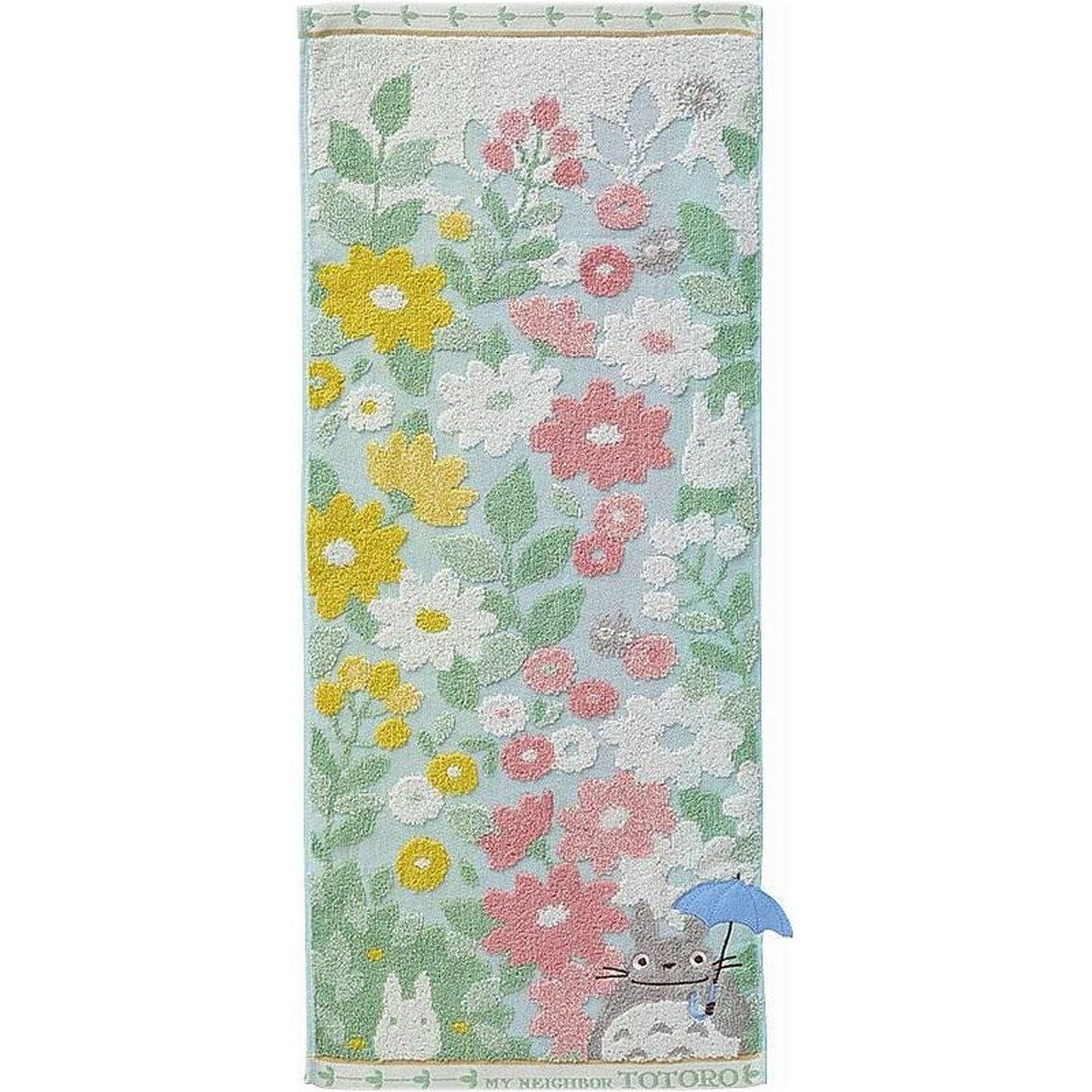 となりのトトロ フェイスタオル 花景色