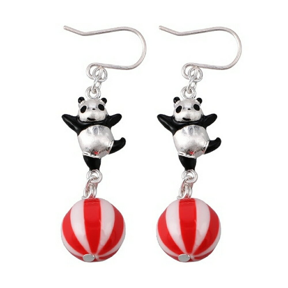 パンダコパンダ 玉乗りパンちゃん ピアス