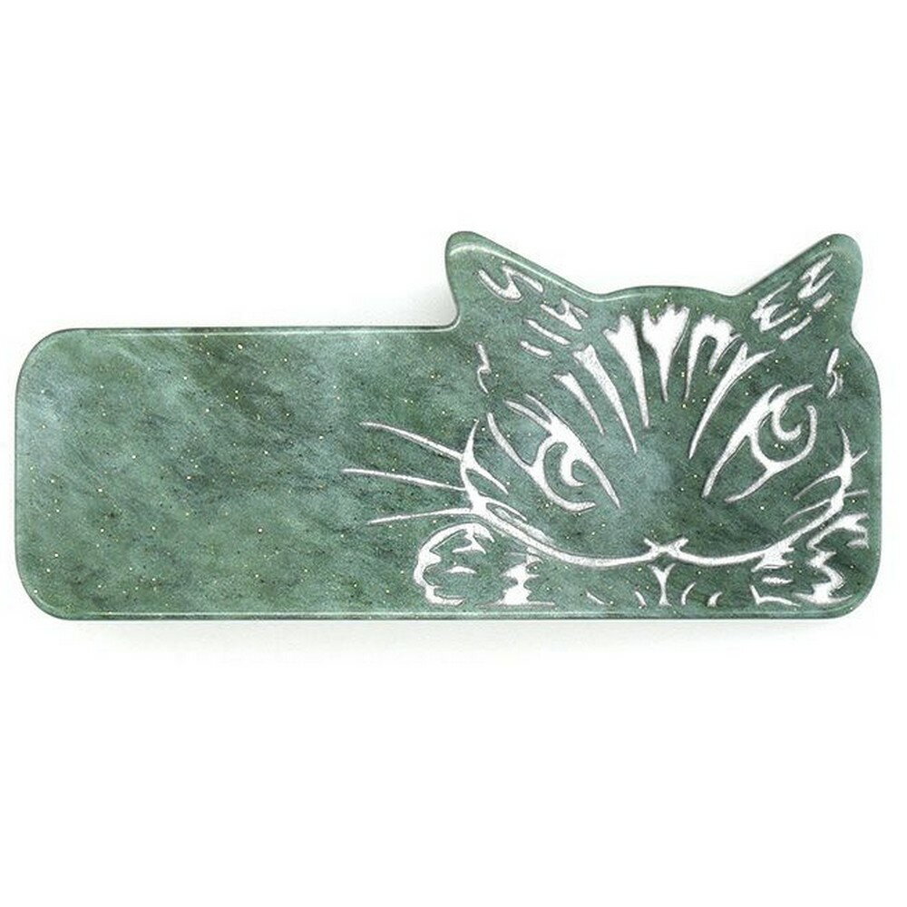 わちふぃーるど 猫のダヤン アクリルバレッタ うでぐみ・緑 940603 KZ