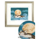 わちふぃーるど 猫のダヤン 版画 月に乾杯 942117