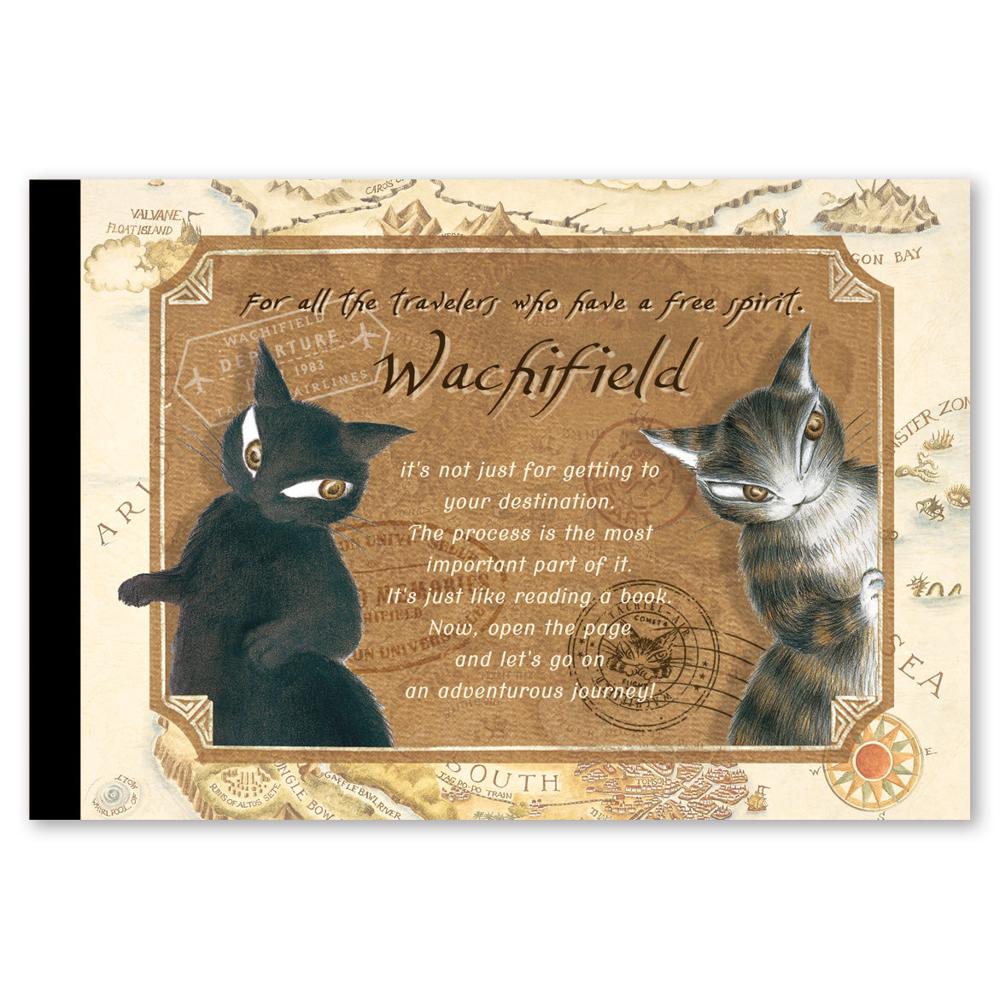 わちふぃーるど 猫のダヤン メモパッド 地図D＆C 942308