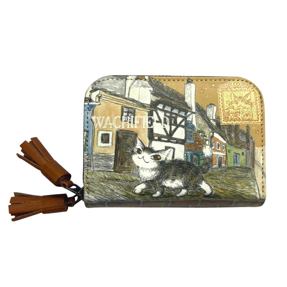 わちふぃーるど 猫のダヤン W小銭入れ　チェコステップ 942469 KZ