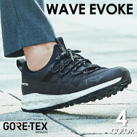 GORE-TEX トレッキングシューズ ウェーブ エボーク ミズノ WAVE EVOKE スニーカー 靴 ウォーキング シューズ メンズ レディース 3E [ ハイキング おしゃれ WGRIP 滑らない 濡れた 滑らない グリップ 雨 防水 登山 登山靴 ゴアテックス 休日 カジュアルシューズ ]