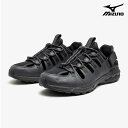\P3倍 500円OFFクーポン お買い物マラソン/ サンダル ミズノ 3E 2WAY仕様 グレー シーンに合わせて使い分け ブランド ユニセックス メンズ レディース スニーカー サンダル スポーツサンダル mizuno ウォーキングシューズ ミズノウェーブ キャンプ アウトドア スリッパ