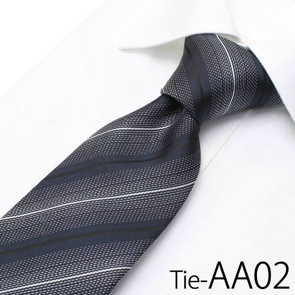 [スーパーSALE10%OFF]ネクタイ ブランド ビジネス ギフト プレゼント メンズ 【メール便送料無料】Necktie ネクタイ メンズ/TIE-AA02 [ ビジネス スーツ 結婚式 デザイン 人気 おしゃれ スタイリッシュ 仕事 会社 就活 レギュラータイ ] ギフト [M便 1/5] 春夏 クールビズ