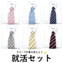 就活応援2点セット ワイシャツ ネクタイ セット メンズ 就活 就職活動 スーツ ピンク 水色 紺 ネイビー ブルー 黄色 赤 グレー ストライプ レジメンタル 形態安定 ノーアイロン シャツ 形状記憶 形状安定 綿100% 洗えるネクタイ あす楽 カッターシャツ ドレスシャツ 春夏