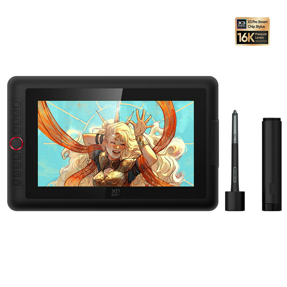 「アップグレード版」XPPen 液タブ 13.3インチ 液晶ペンタブレット X3 Proペン スタンド付属 イラスト 絵描き Windows Mac対応 Artist 13.3 Pro V2