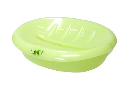 ◇イノマタ化学 【1629】リーフ 石けん台 グリーン