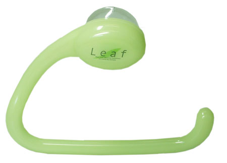 ◇イノマタ化学 リーフ タオルハンガー グリーン