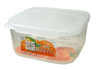 保存容器 プラスチック シール容器 イデアル ID207 正角中 レギュラー