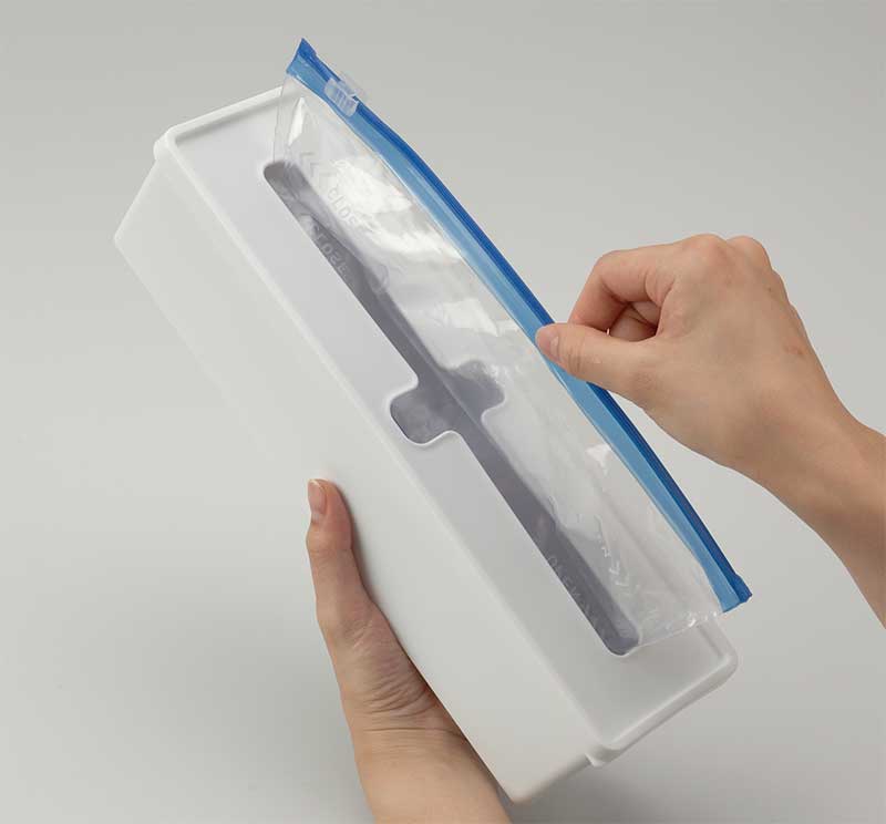 小物入れ 収納 整理 プルアウトボックス LL ホワイト 1283W