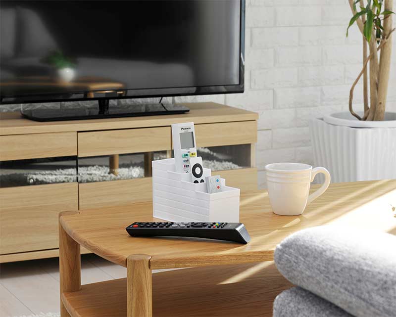 イノマタ化学リモコンスタンド01ホワイト