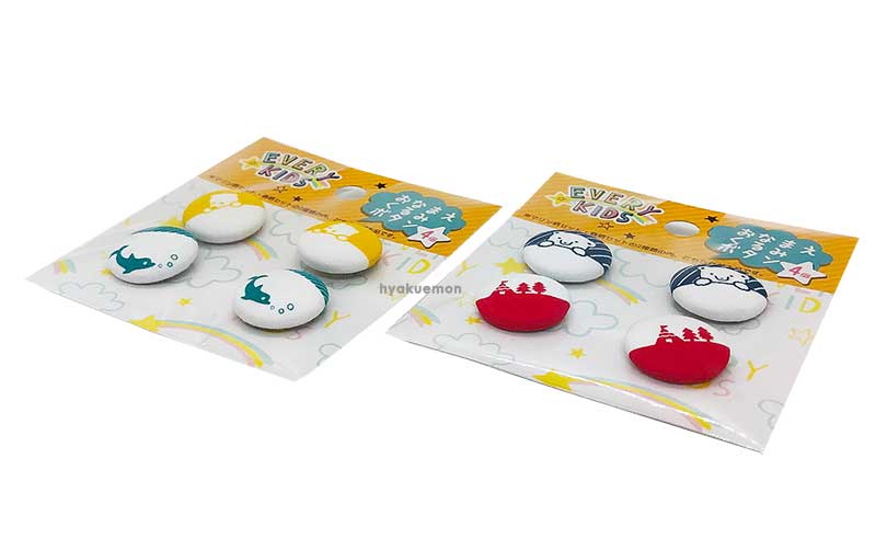 エヴリィキッズお名前くるみボタンマリン＆森