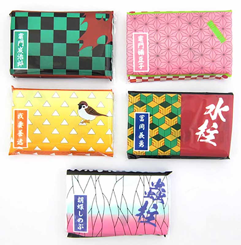 ミニポケットティッシュ鬼滅の刃 4個組