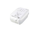 イノマタ化学 楽ちんパック 浅型290ml 2個組 クリアーホワイト