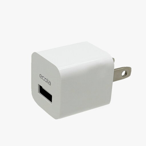 ACアダプタ 1A 1ポート 白 USB-A ACアダプタ 1A 1ポート 白 USB-A