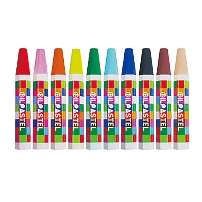 10色 オイルパステル