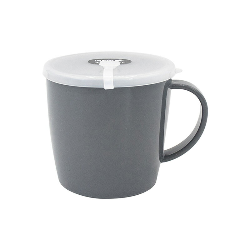 G&B フタ付きマグカップ グレー