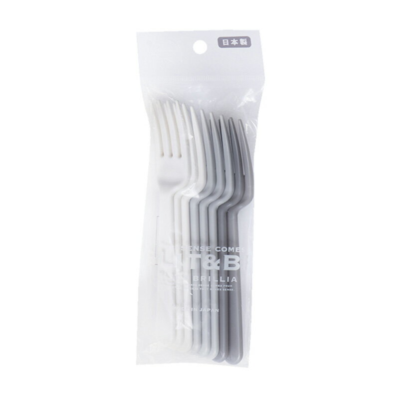 G&B フォーク8P モノトーン